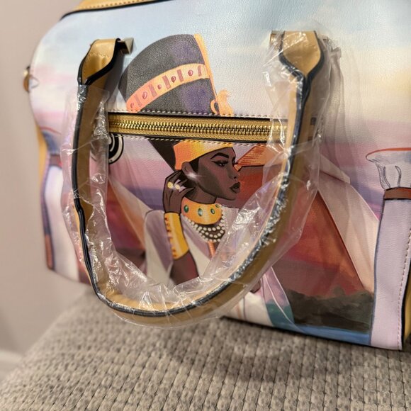 La Philipe Egyptian Paradise Tote - Picture 7 of 9